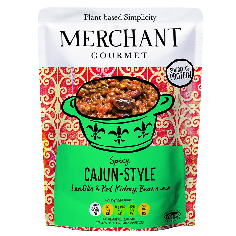 Merchant Gourmet launches new Cajun-style pouch