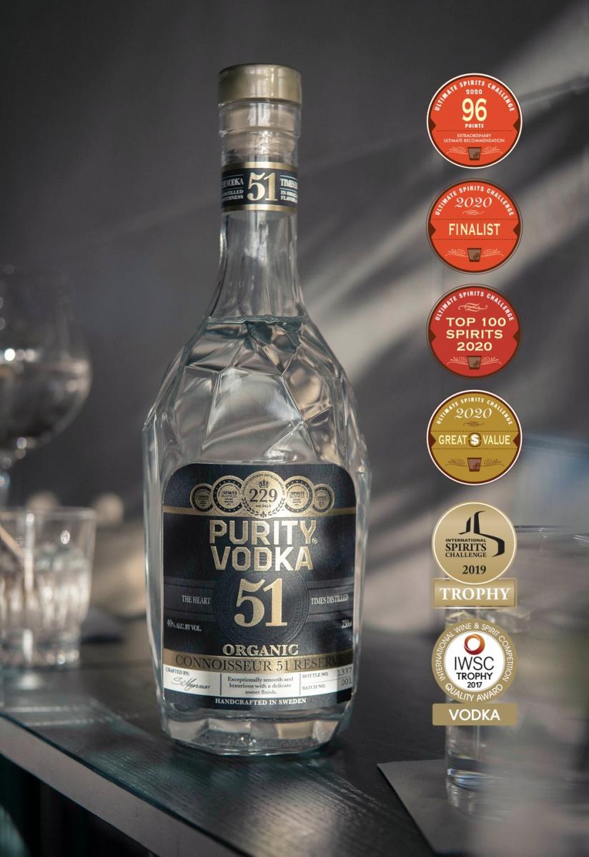 Do you like your spirits with a bit of purity? Check out this award-winning vodka.
