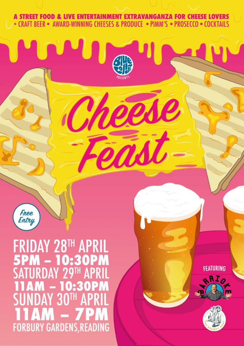 Cheese Feast returns this year with over 20 cheese-based street-food kitchens, karaoke from Barry from Eastenders and more