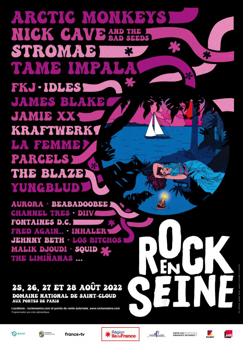 Rock en Seine 2022 - Arctic Monkeys, Idles, James Blake, Parcels, Yungblood, Beabadoobee + more announced