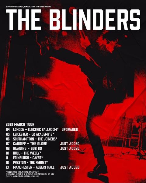 The Blinders back with a bang with 2021 tour
