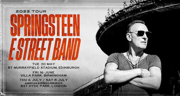 Bruce Springsteen and The E Street Band to embark on UK Tour