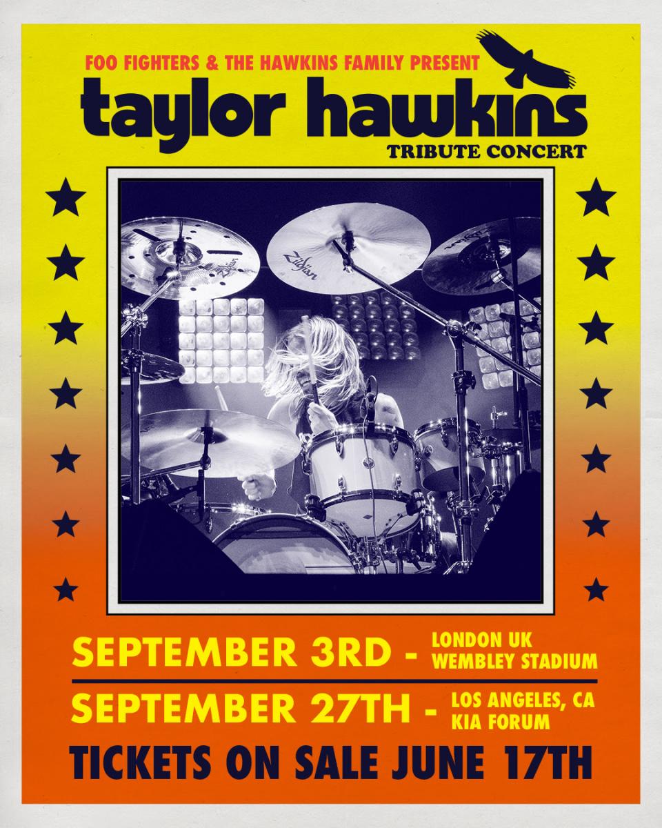 Foo Fighters together with the Hawkins Family Present The Taylor Hawkins Tribute Concerts