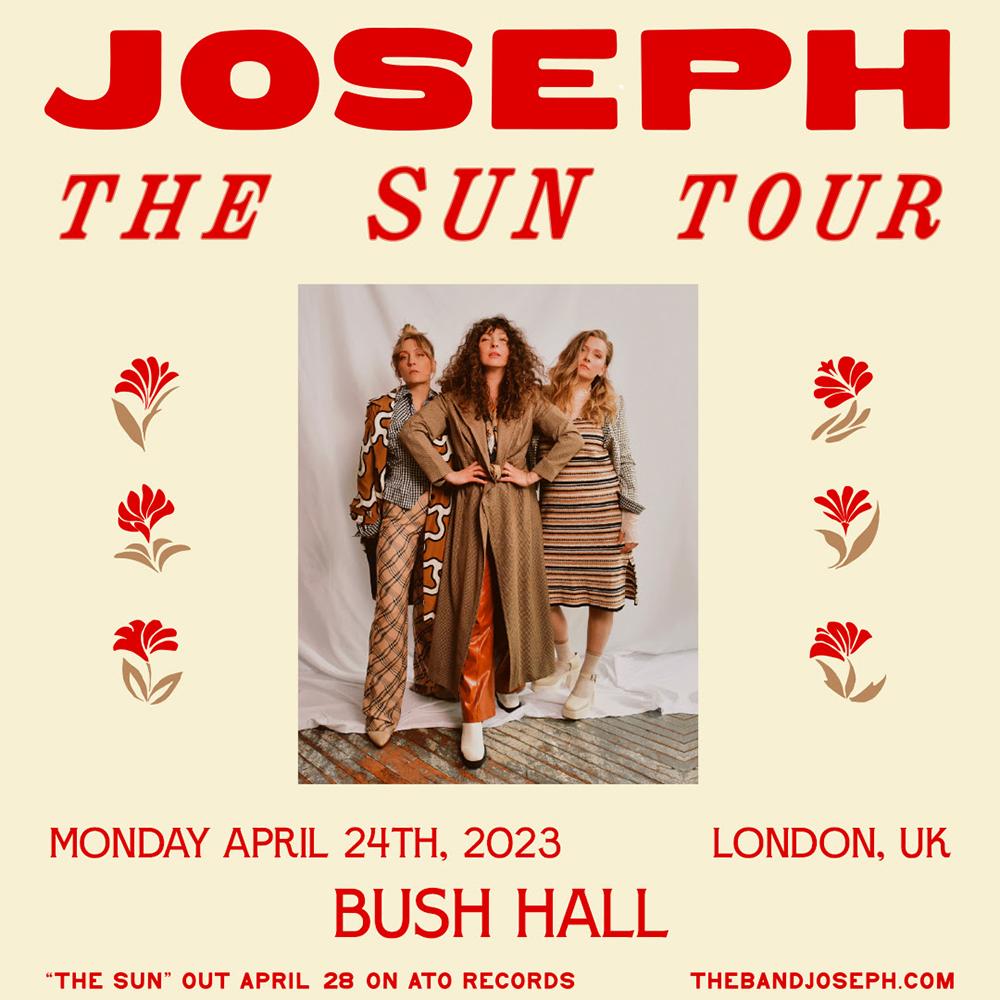 Joseph announce London headline show This April