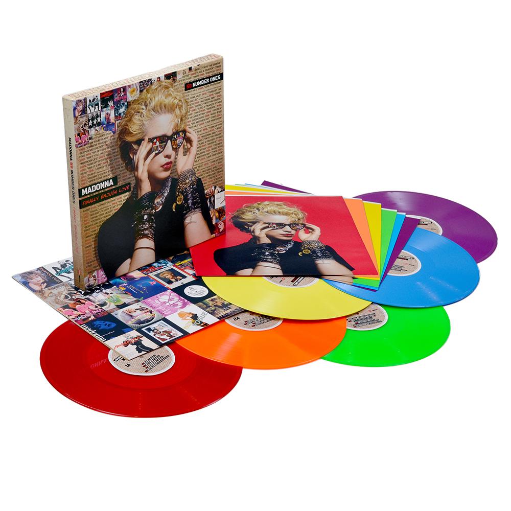 Madonna announces rainbow-vinyl version of her sold-out 6-LP collection 'Finally Enough Love: 50 Number Ones' ahead of global 'Celebration Tour'