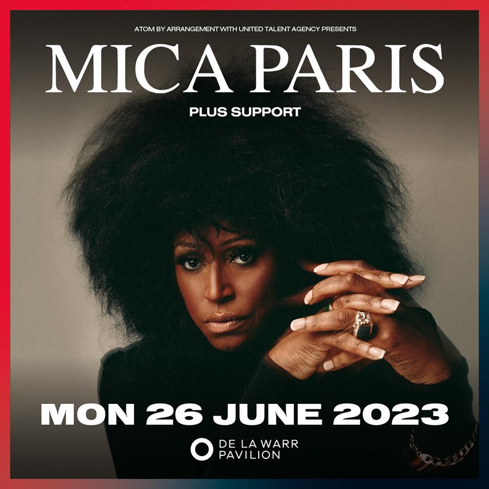 Mica Paris to play Bexhill show this June