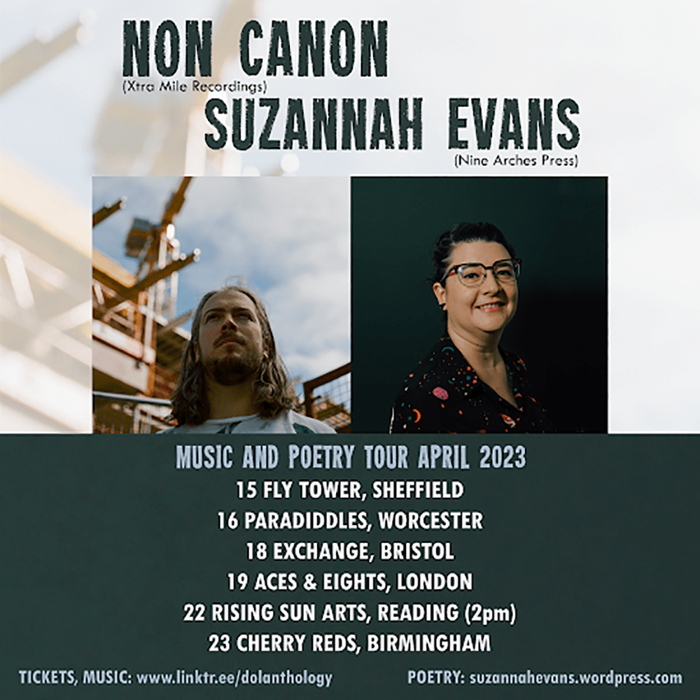Non Canon and Suzannah Evans announce joint music and poetry tour