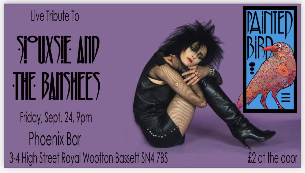 A tribute to Siouxsie and the Banshees to hit Royal Wootton Bassett
