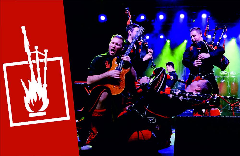 Bagpipe band The Red Hot Chilli Pipers announce UK tour dates for May