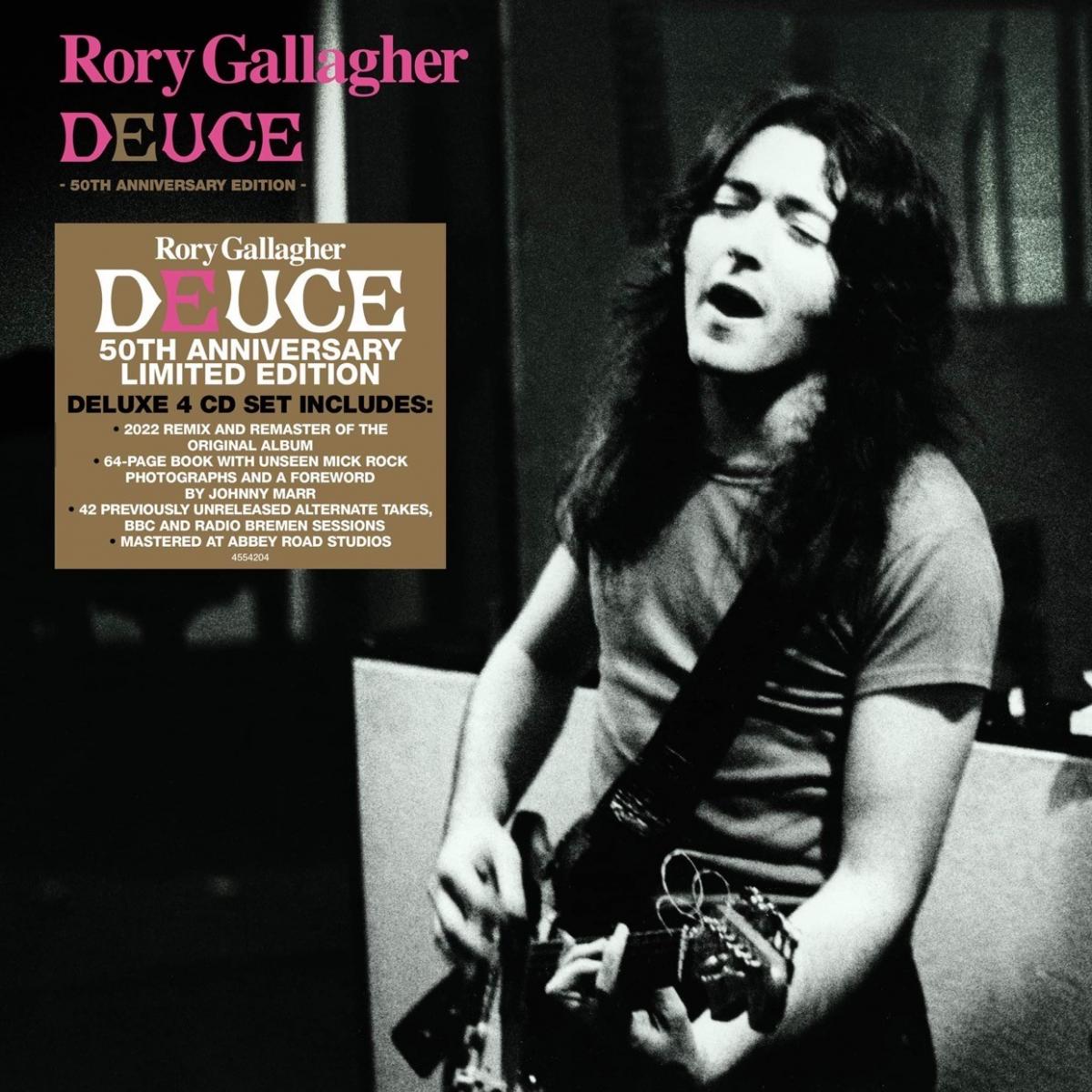 Rory Gallagher releases two rare tracks from 'Deuce' 50th Anniversary Edition Deluxe Boxset