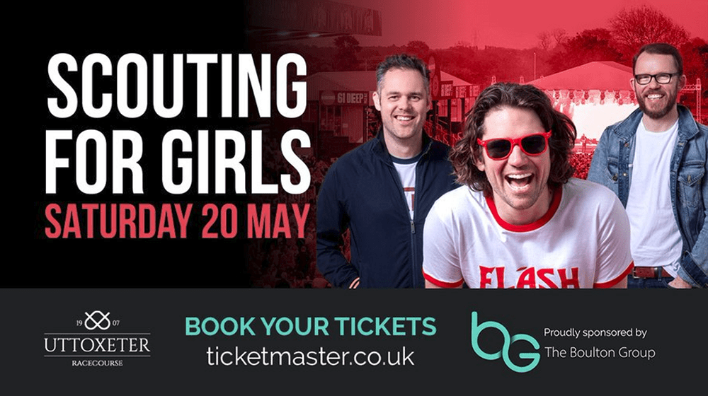 Scouting For Girls 'Live After Racing' announces Uttoxeter Racecourse show for May 2023