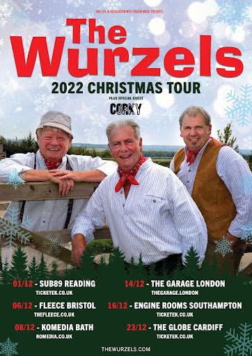 The Wurzels bring Christmas show to Reading this December
