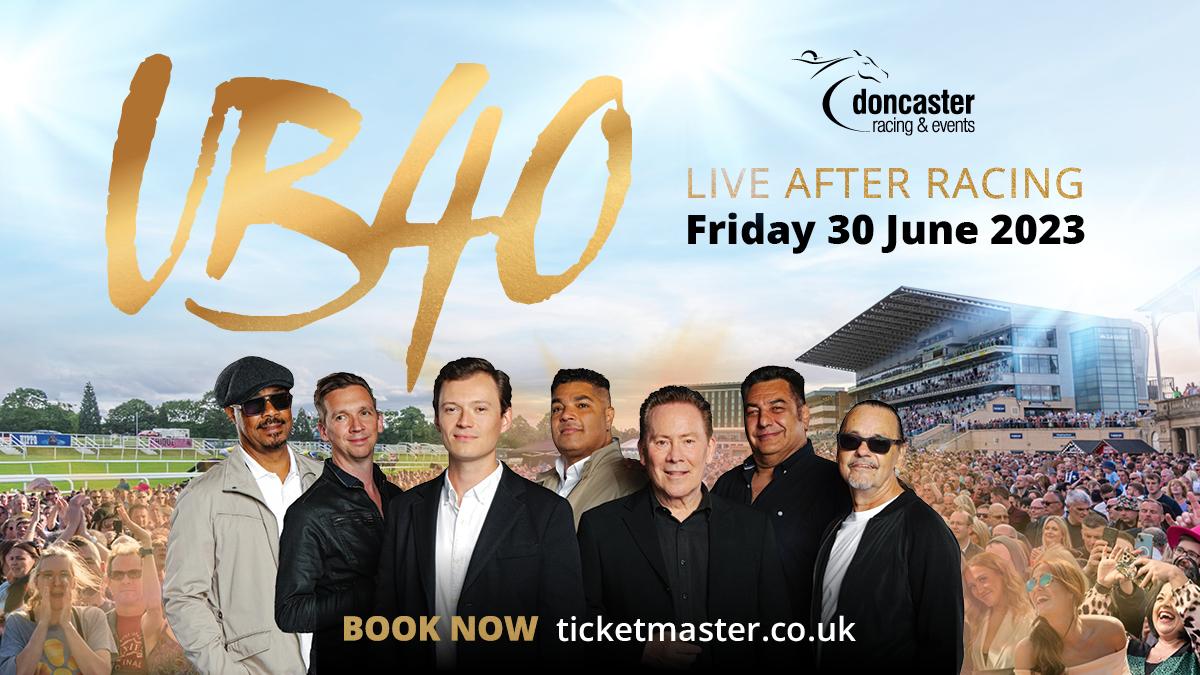UB40 to play Doncaster Racecourse show this June