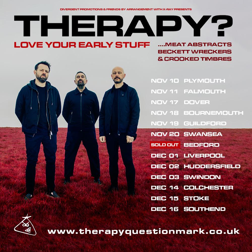 Northern Irish rock band Therapy? include Swindon date on UK tour