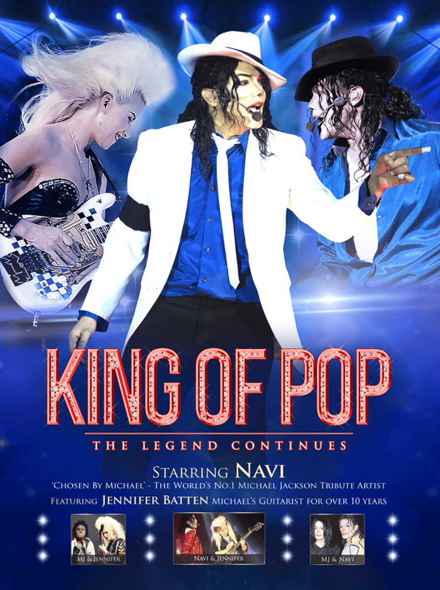 King Of Pop (NAVI) & Jennifer Batten (Michael Jackson's guitarist) announce a handful of Summer 2023 Shows