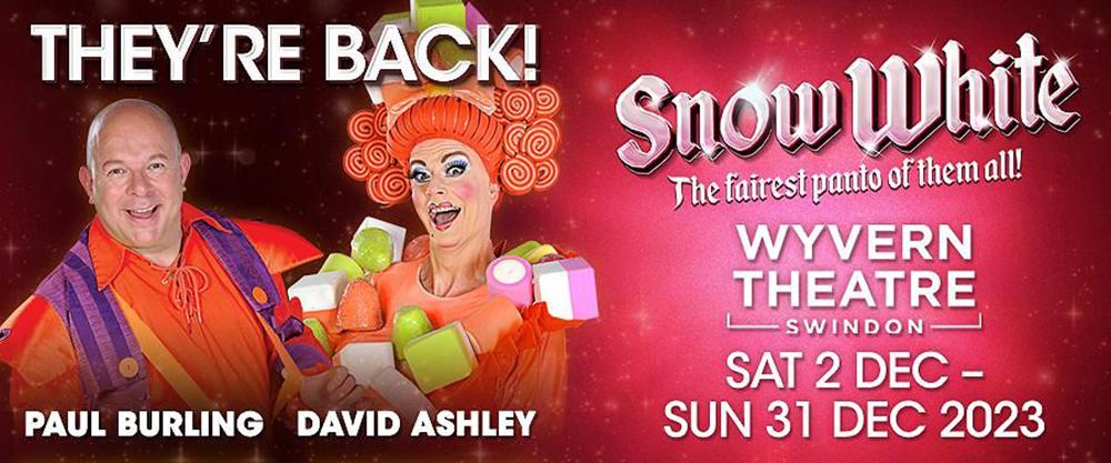 Swindon’s Wyvern Theatre announces the return of two pantomime favourites for its 2023 Snow White production