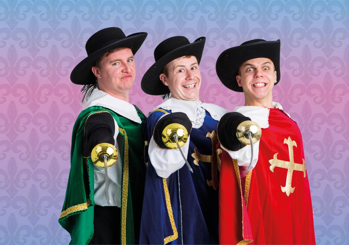 Didcot's Cornerstone Arts Centre isn't going in half cocked with the Three Half Pints as the Three Musketeers
