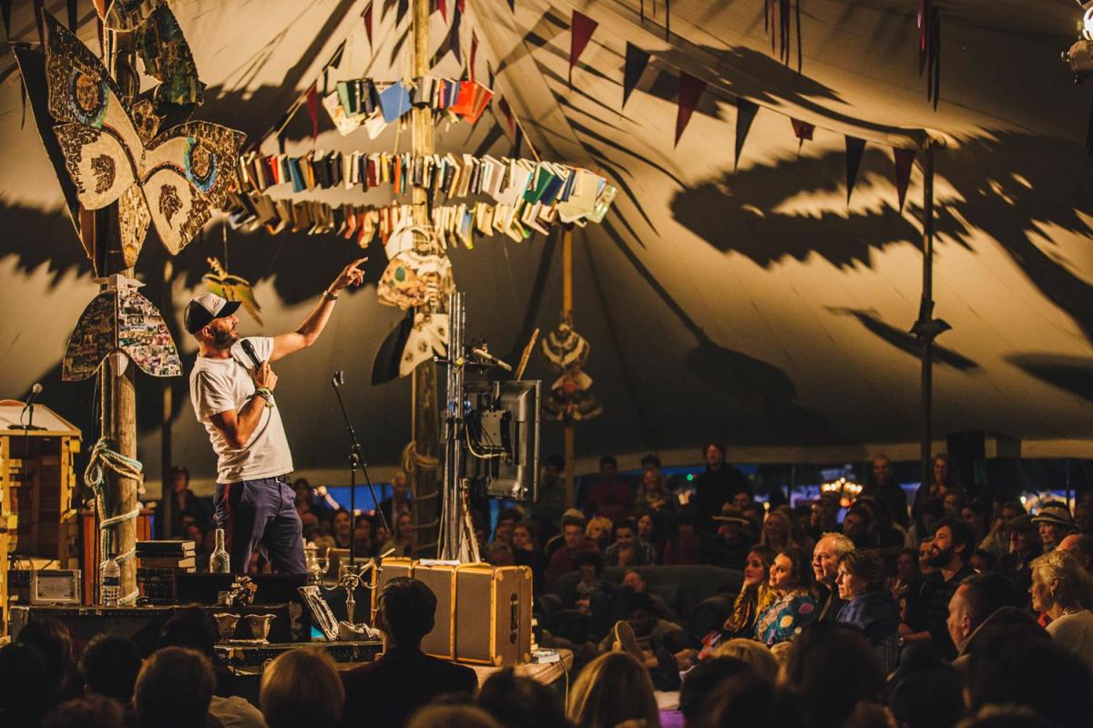 Could singer Will Young beat former Business Secretary Sir Vince Cable in a war of words? Find out at this year's Wilderness Festival