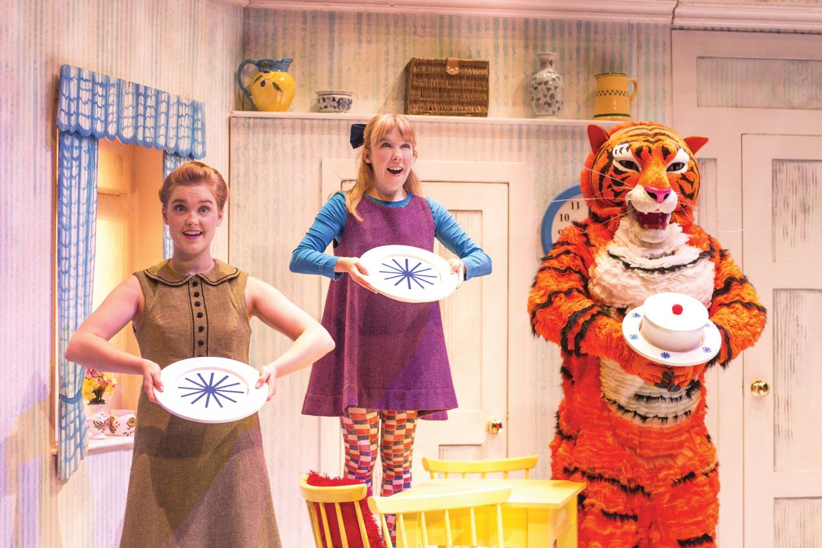 Purrrfect children's theatre in The Tiger Who Came To Tea in Newbury