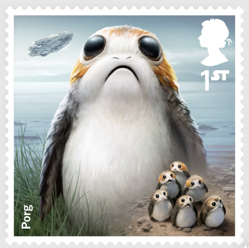 Mail the Force be with you! - these are the stamps you are looking for...