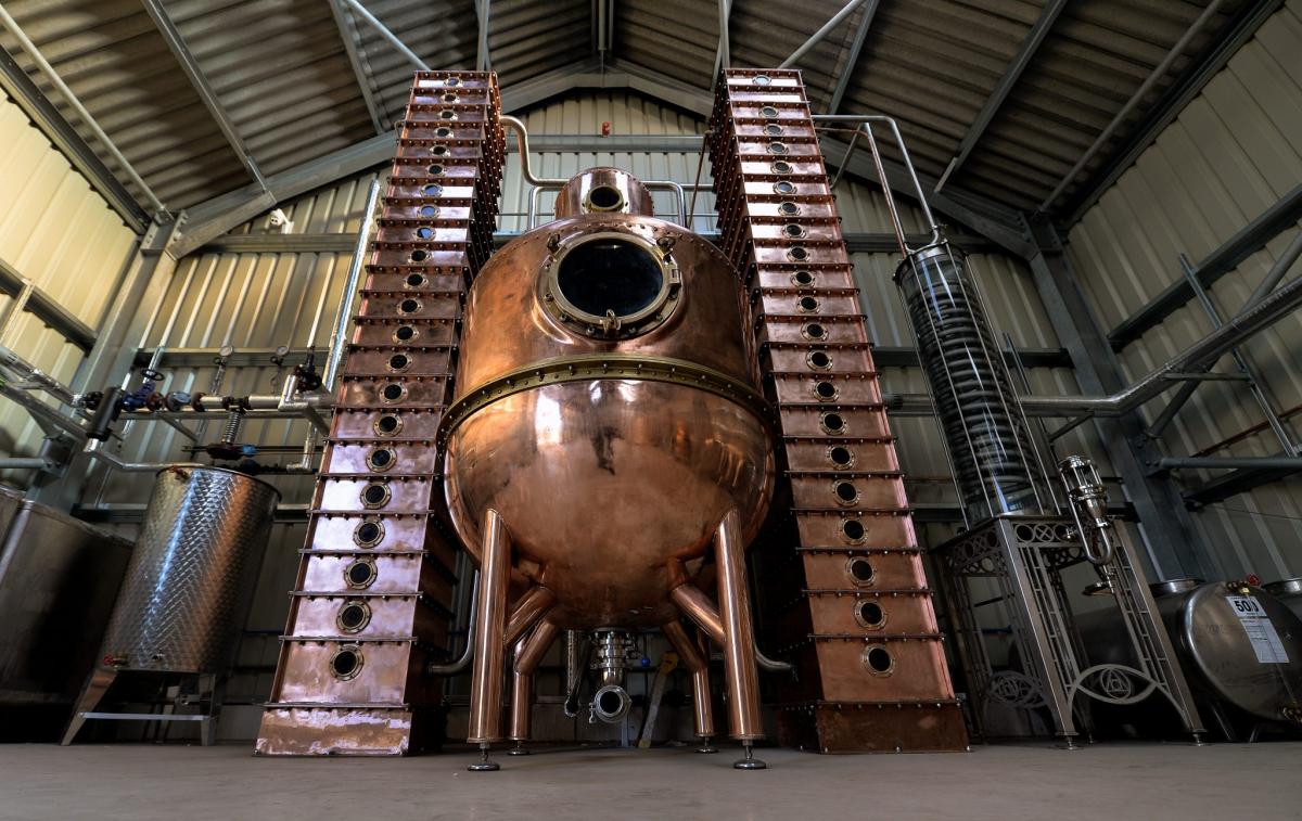 Why buy them gin for Christmas when you can give them a distillery?