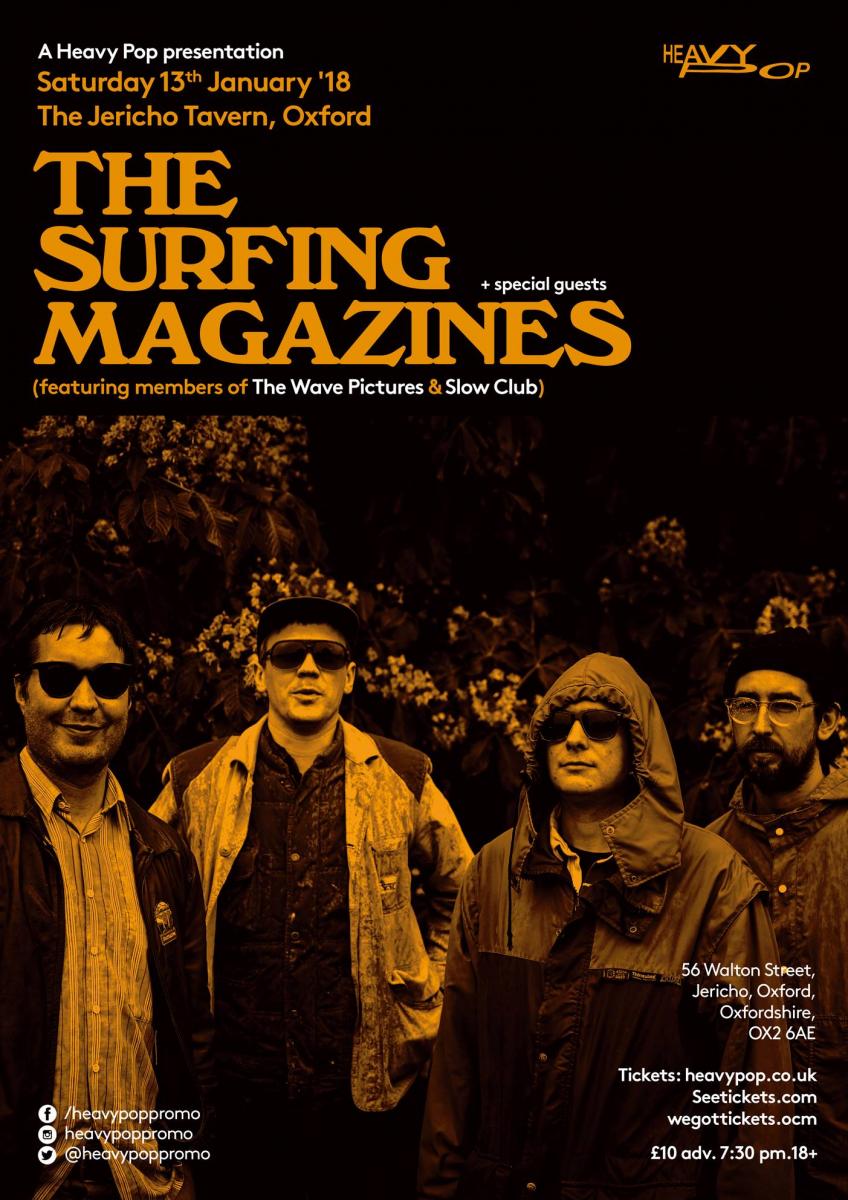 The Surfing Magazines + Special Guests at The Jericho Tavern