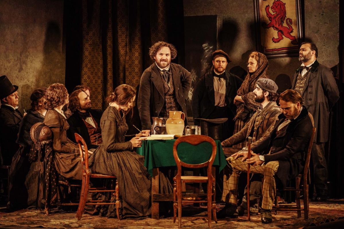 GALLERY: National Theatre Delayed Live: Young Marx at Salisbury Arts Centre