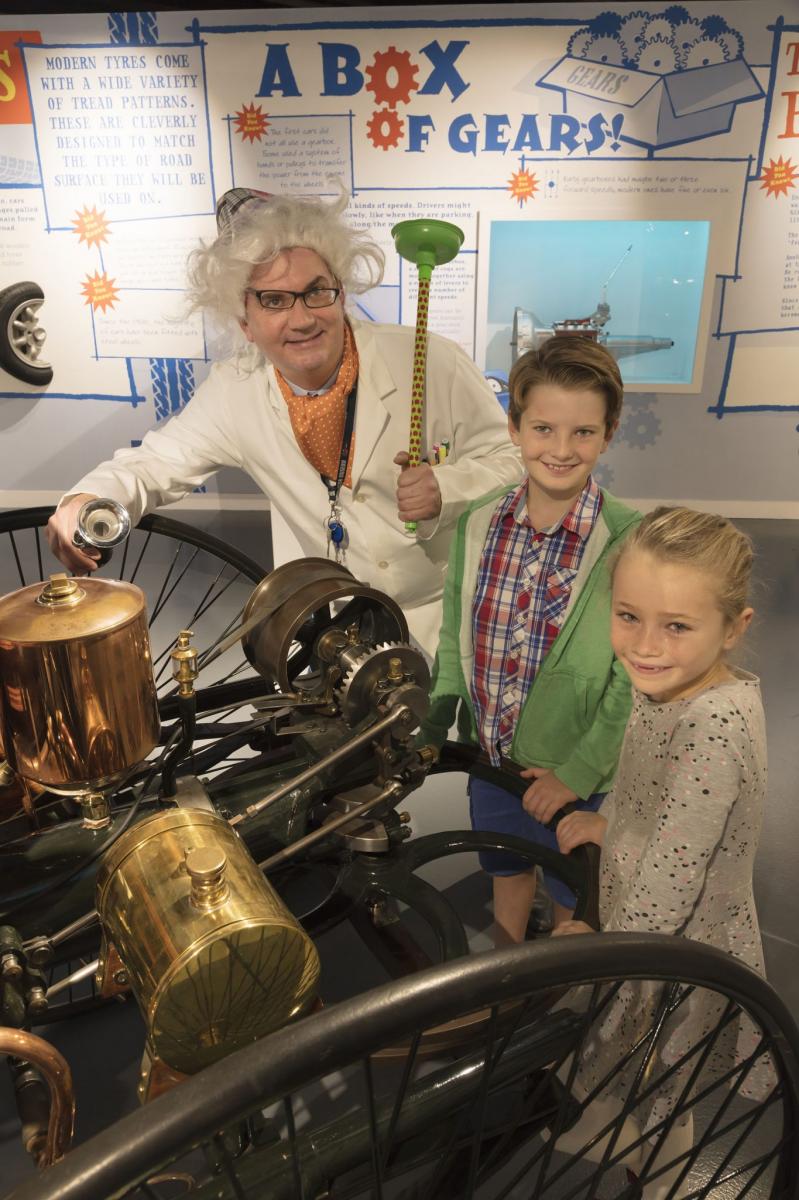 'AutoScience' fun at the British Motor Museum this Easter!