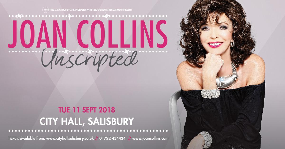 Tickets are on presale today for 'Joan Collins Unscripted'