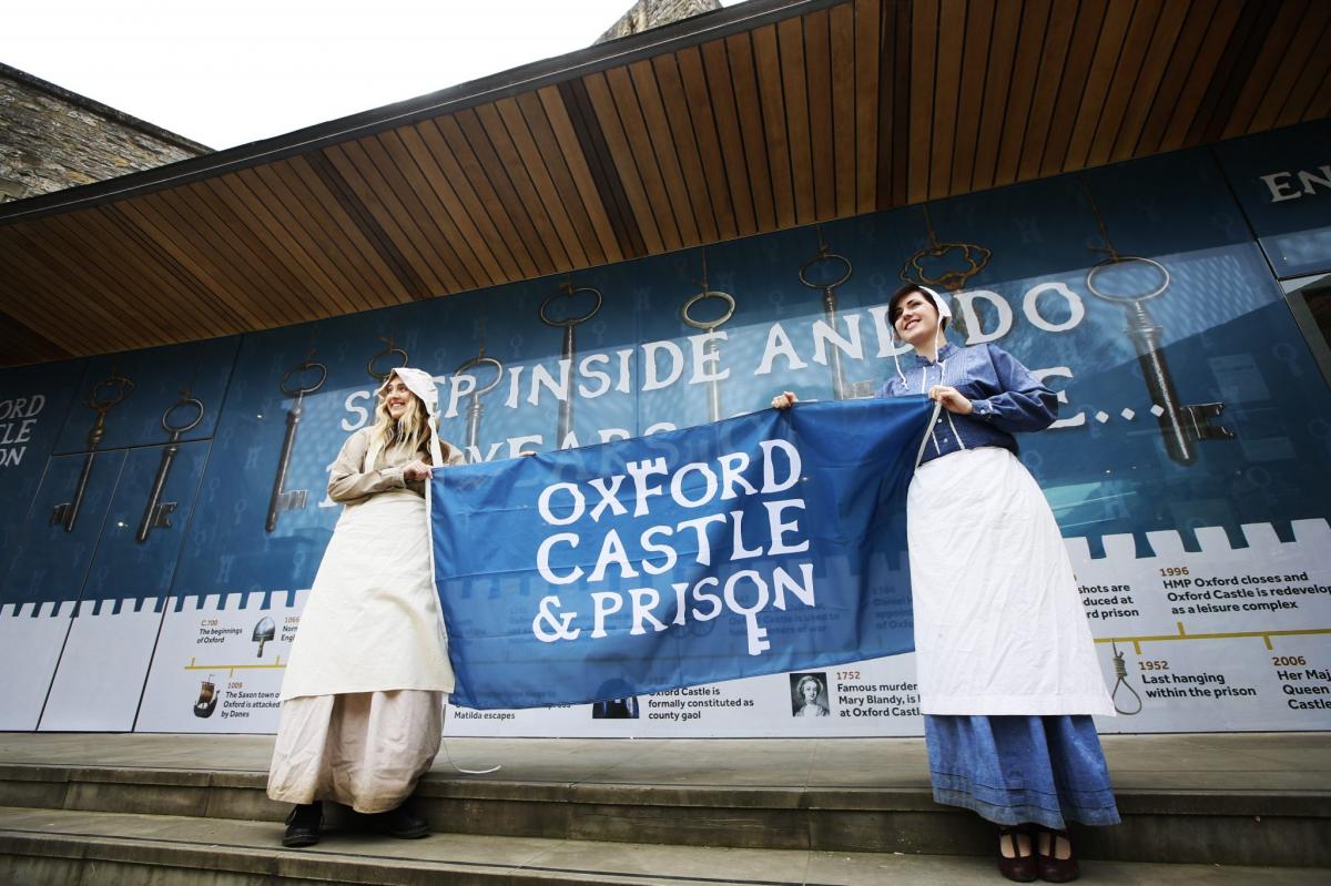 A new name and a new look: Oxford Castle has criminally rebranded