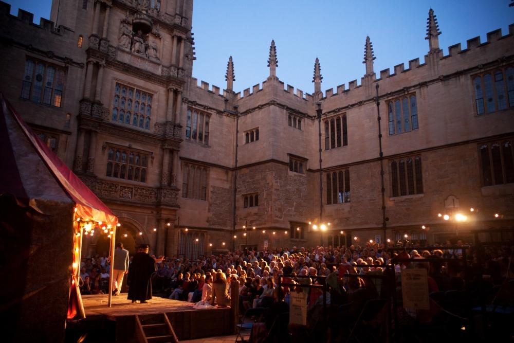 Shakespeare‚Äôs Globe on Tour at the Bodleian Old Schools Quadrangle