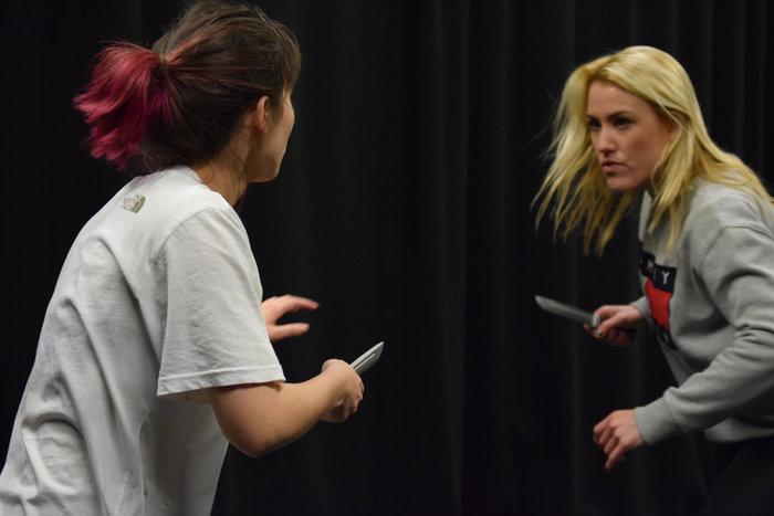 Have a stab at something new, learn some sharp skills with stage combat training at Swindon Shoebox Theatre
