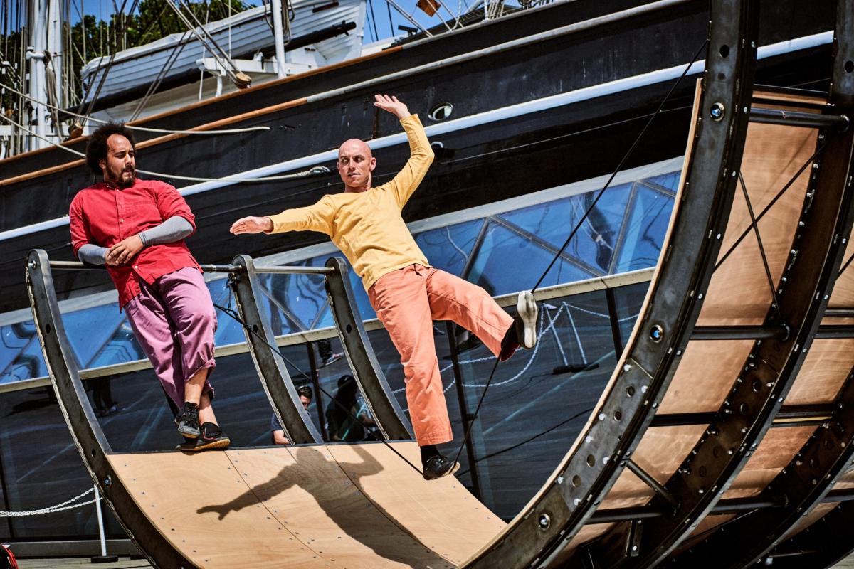 An enchanting production merging circus and sculpture is coming to Salisbury