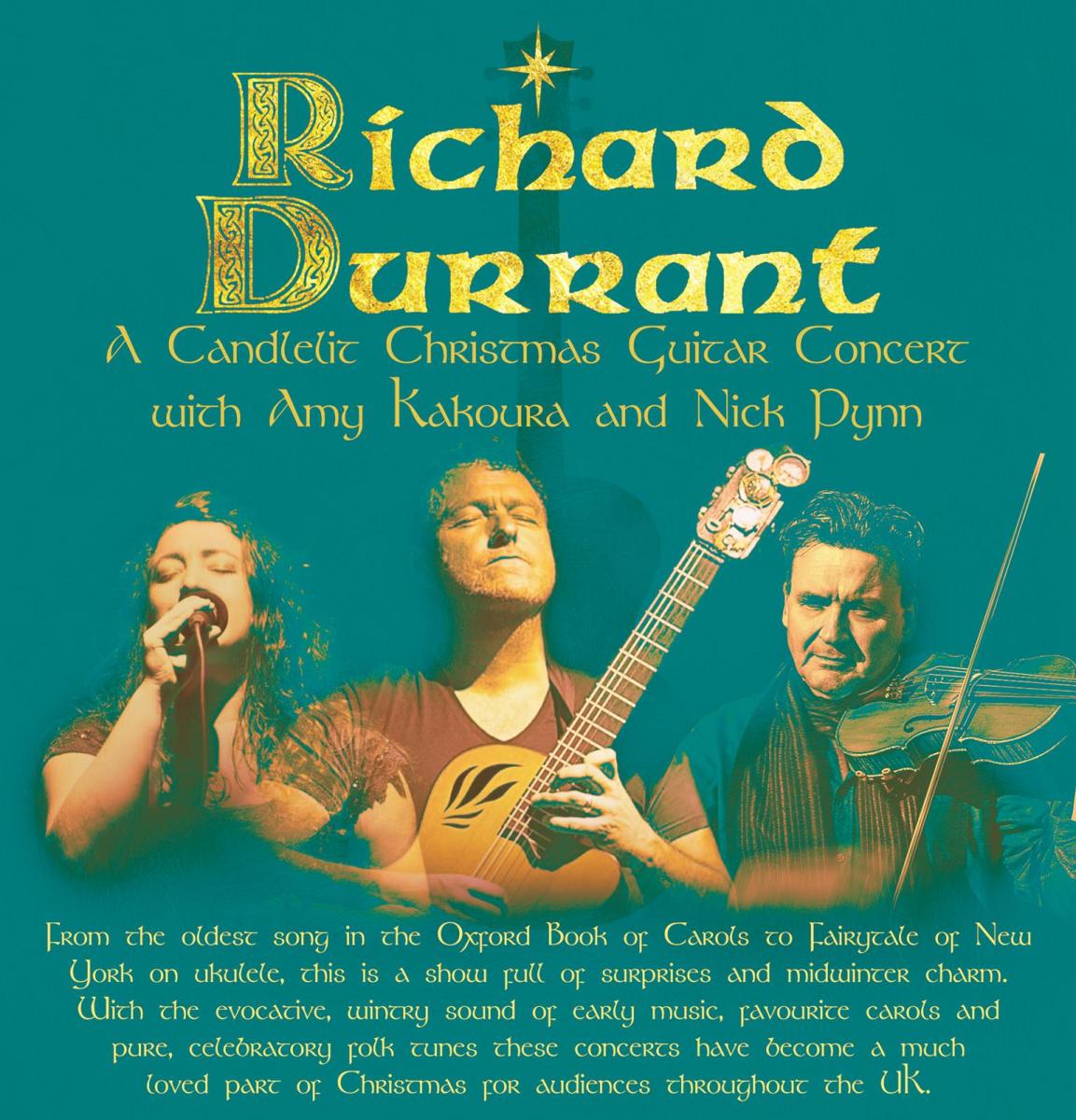 Richard Durrant to perform a candlelit Christmas concert