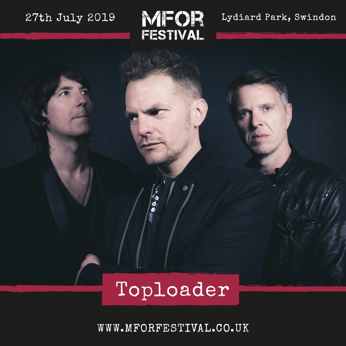 Toploader to join Ella Eyre and Years & Years for MFOR festival in Lydiard Park - Tickets now available!