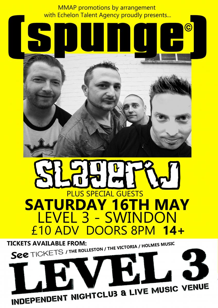 Slagerij And Spunge to play Swindon